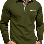 Harrington Oxford | Men’s Long Sleeve Summer Polo Shirt Harrington Oxford
