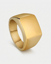 Rectangle Signet Ring For Men
