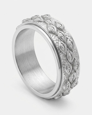 Eye Motif Statement Ring For Men