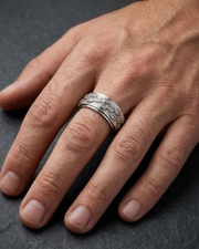 Eye Motif Statement Ring For Men