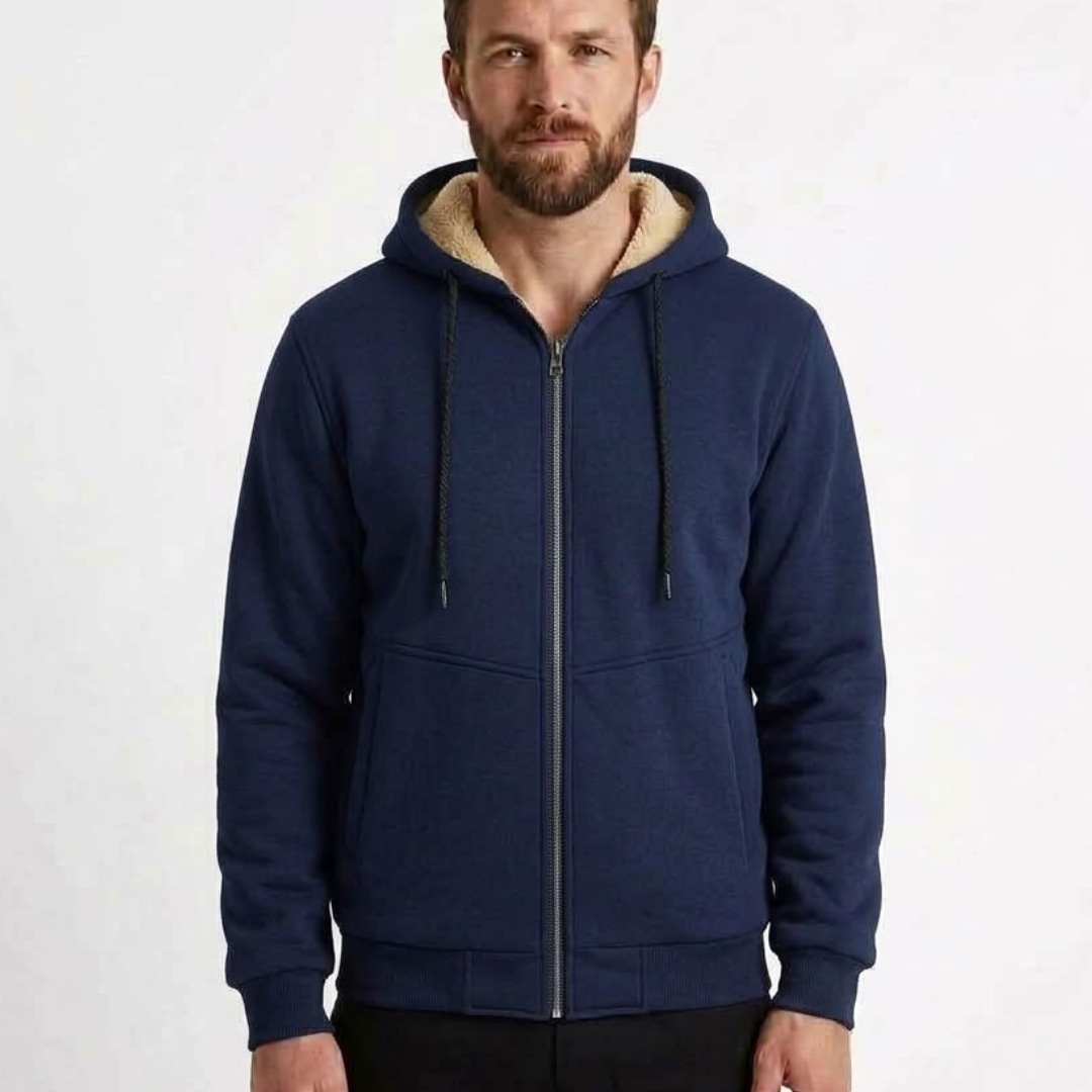 Warm Hooded Cardigan For Men