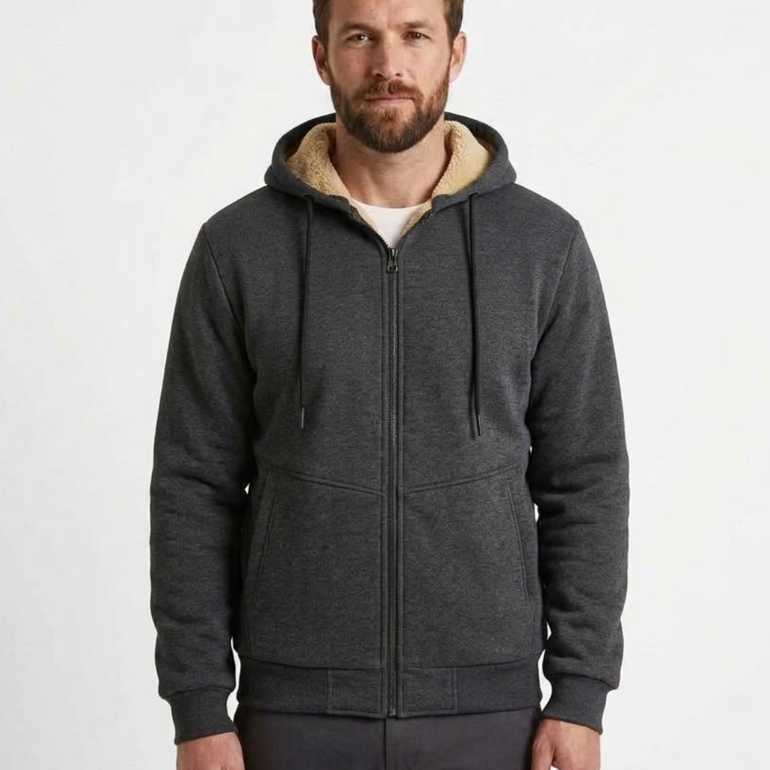 Warm Hooded Cardigan For Men