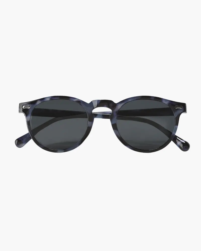 Harrington Oxford | Retro Round Sunglasses for Men with UV Protection Black Harrington Oxford