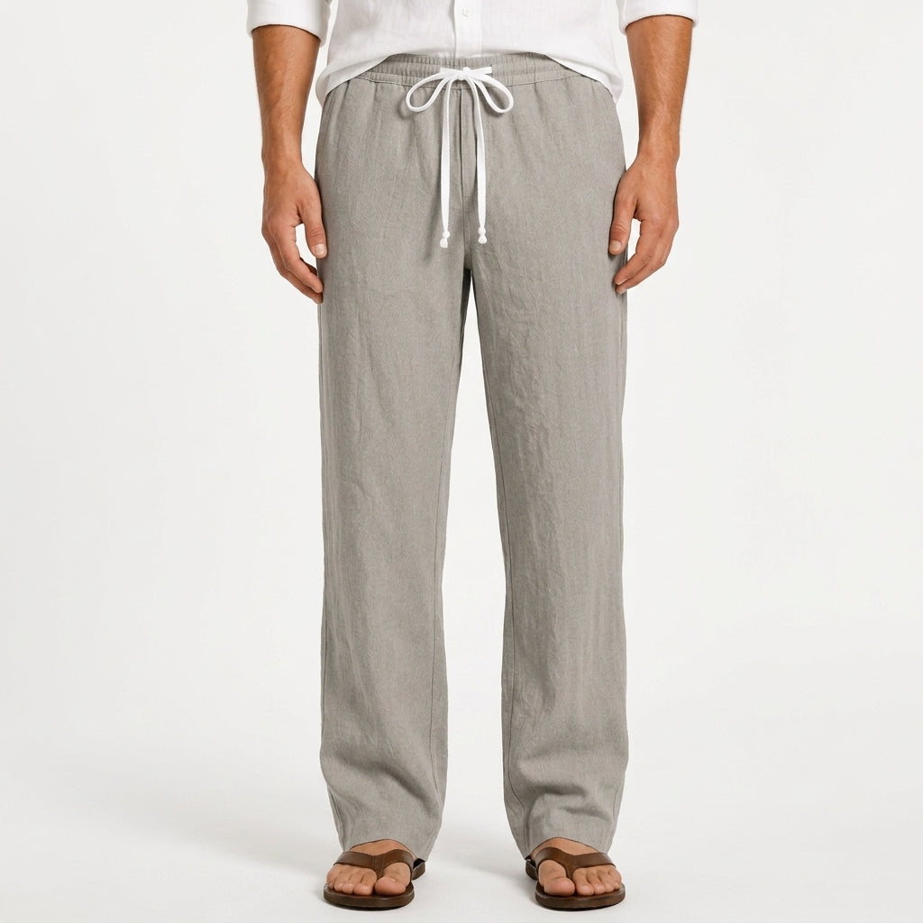 HARRINGTON OXFORD | LINEN TROUSERS FOR MEN
