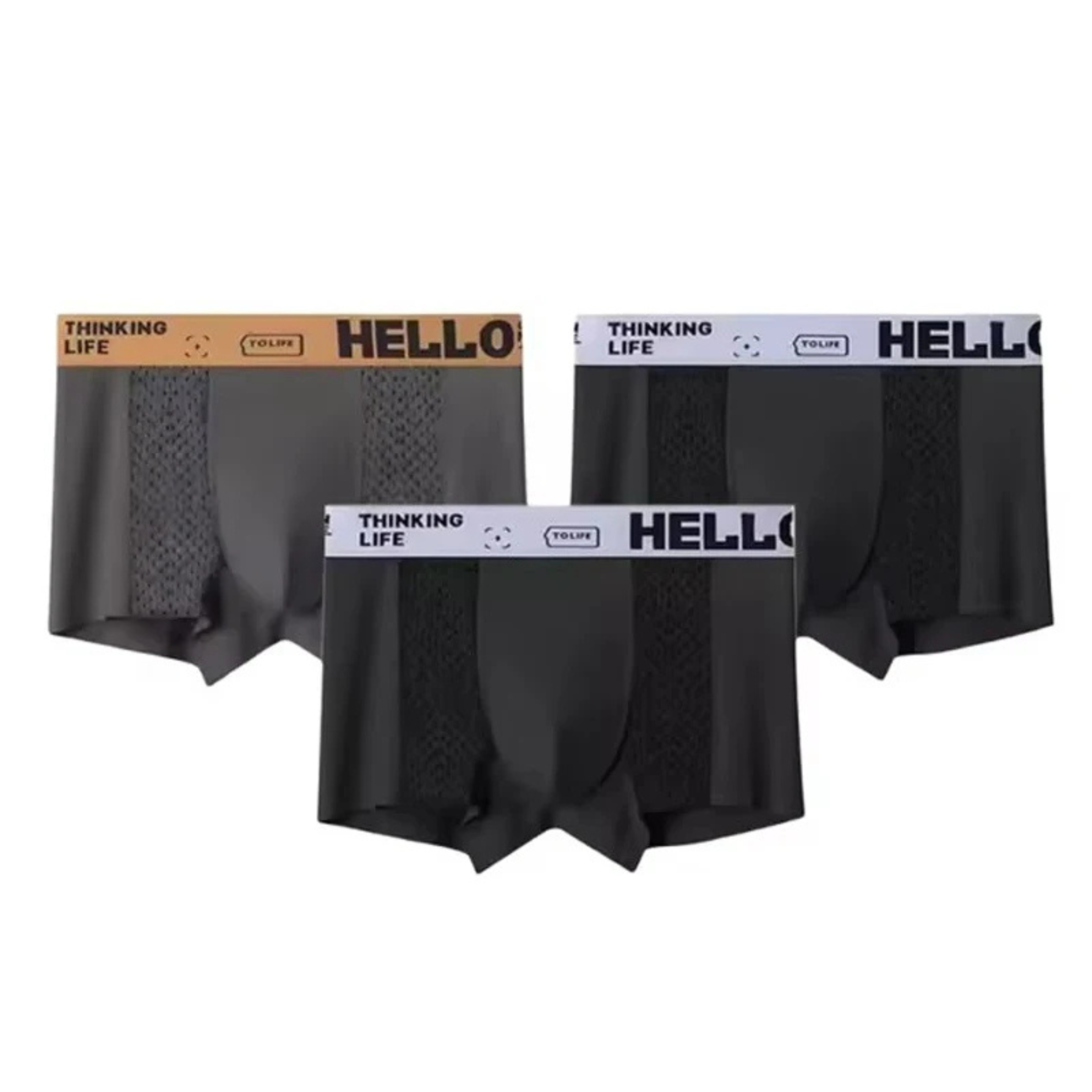 Harrington Oxford | Men everyday boxer briefs mesh synthetic blend