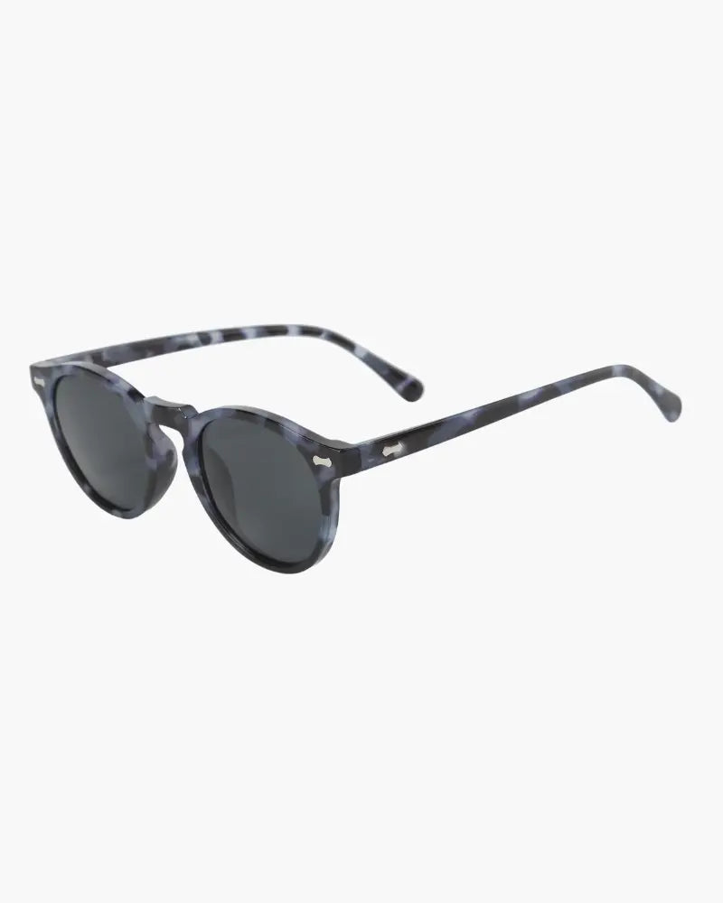 Harrington Oxford | Retro Round Sunglasses for Men with UV Protection Black Harrington Oxford