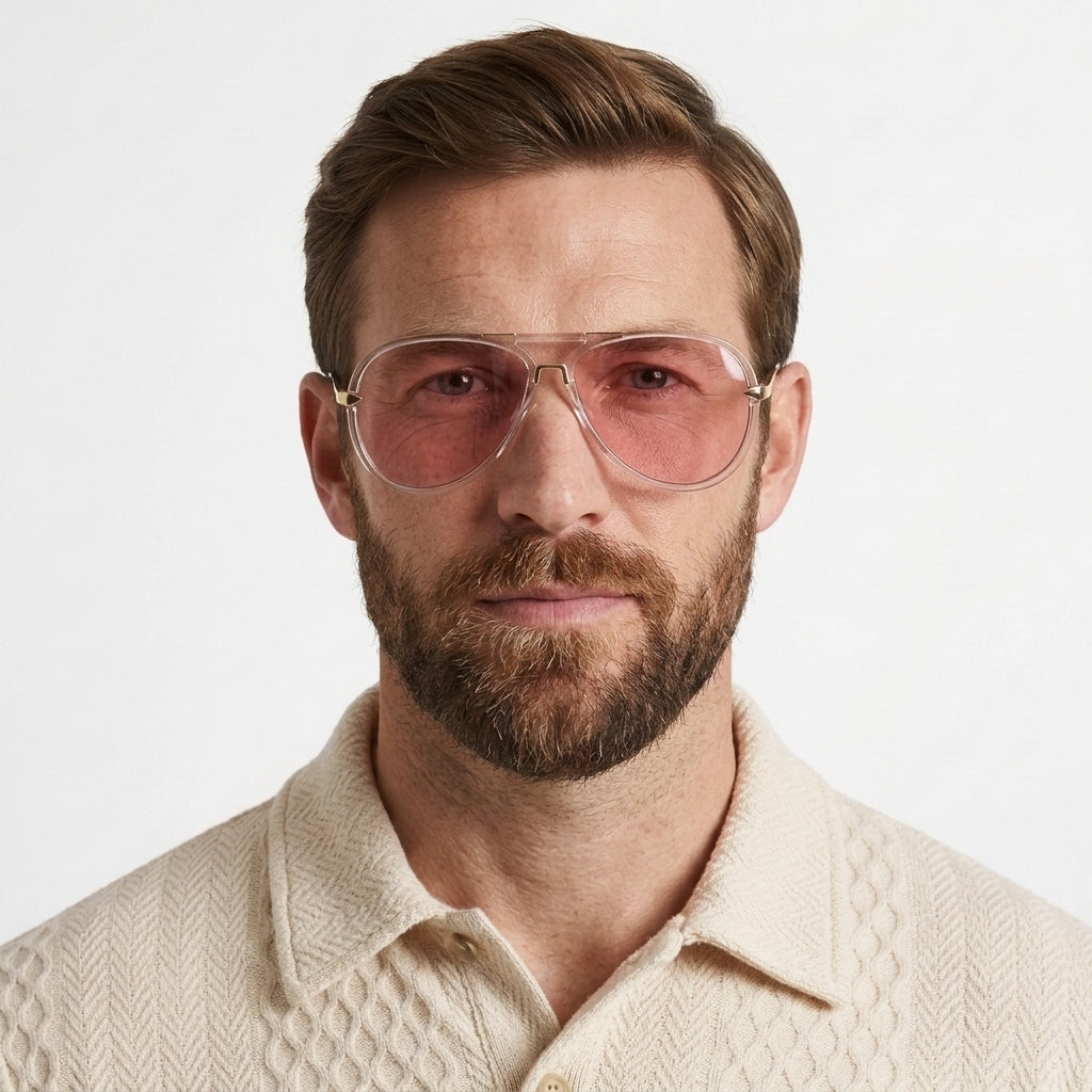 Premium Aviator Sunglasses With UV Protection For Men