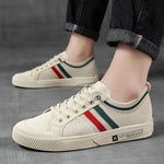 Harrington Oxford | Men’s Retro Stripe Minimalist Sneakers Harrington Oxford