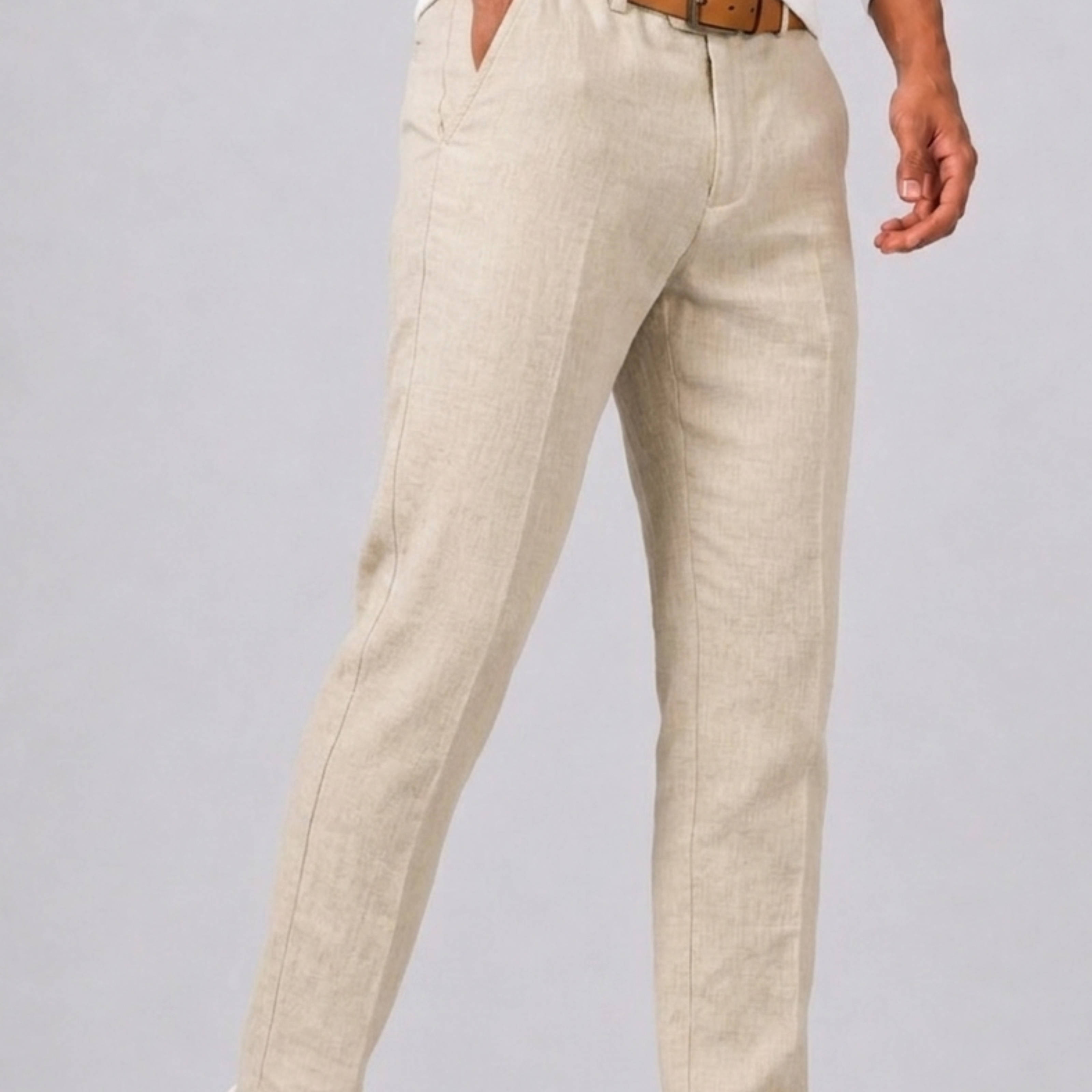 Harrington Oxford | Straight-Leg Trousers For Men