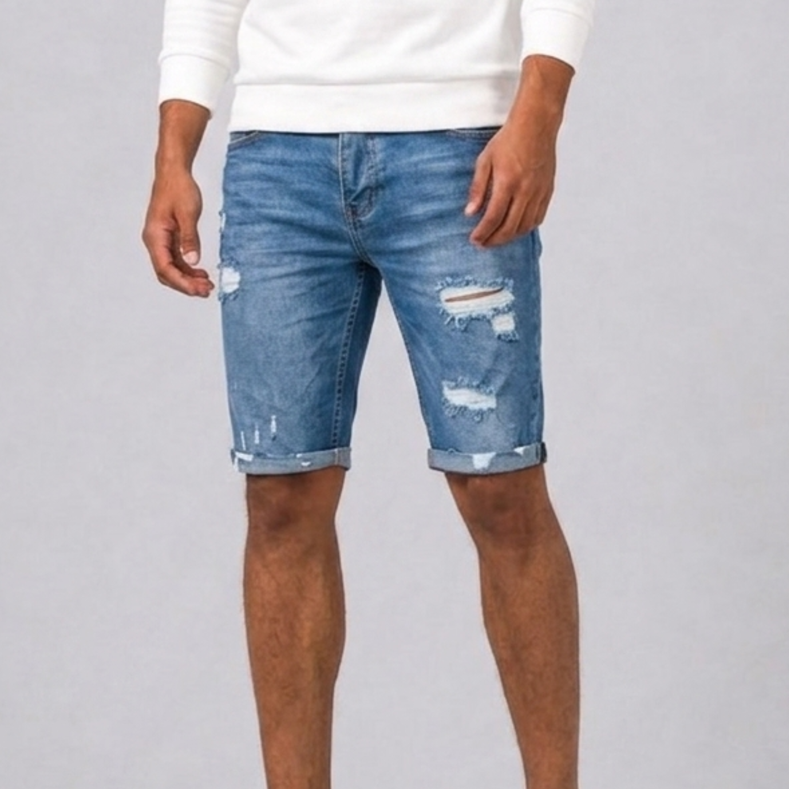 Harrington Oxford | Denim Shorts For Men