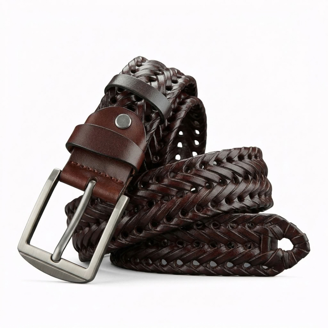 Braided Adjustable Belt For Men