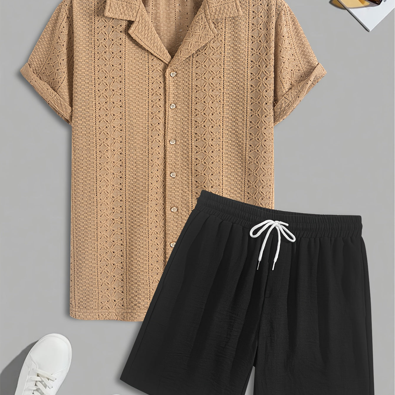 HARRINGTON OXFORD | JACQUARD SHORT SET FOR MEN