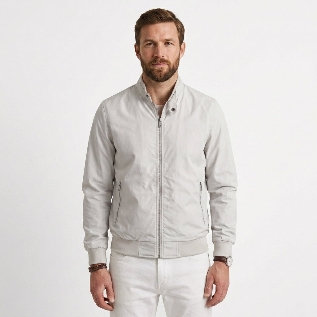 Lightweight Zip Summer Jacket For Men