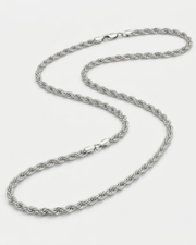 Stainless Steel Rope Chain Necklace For Men
