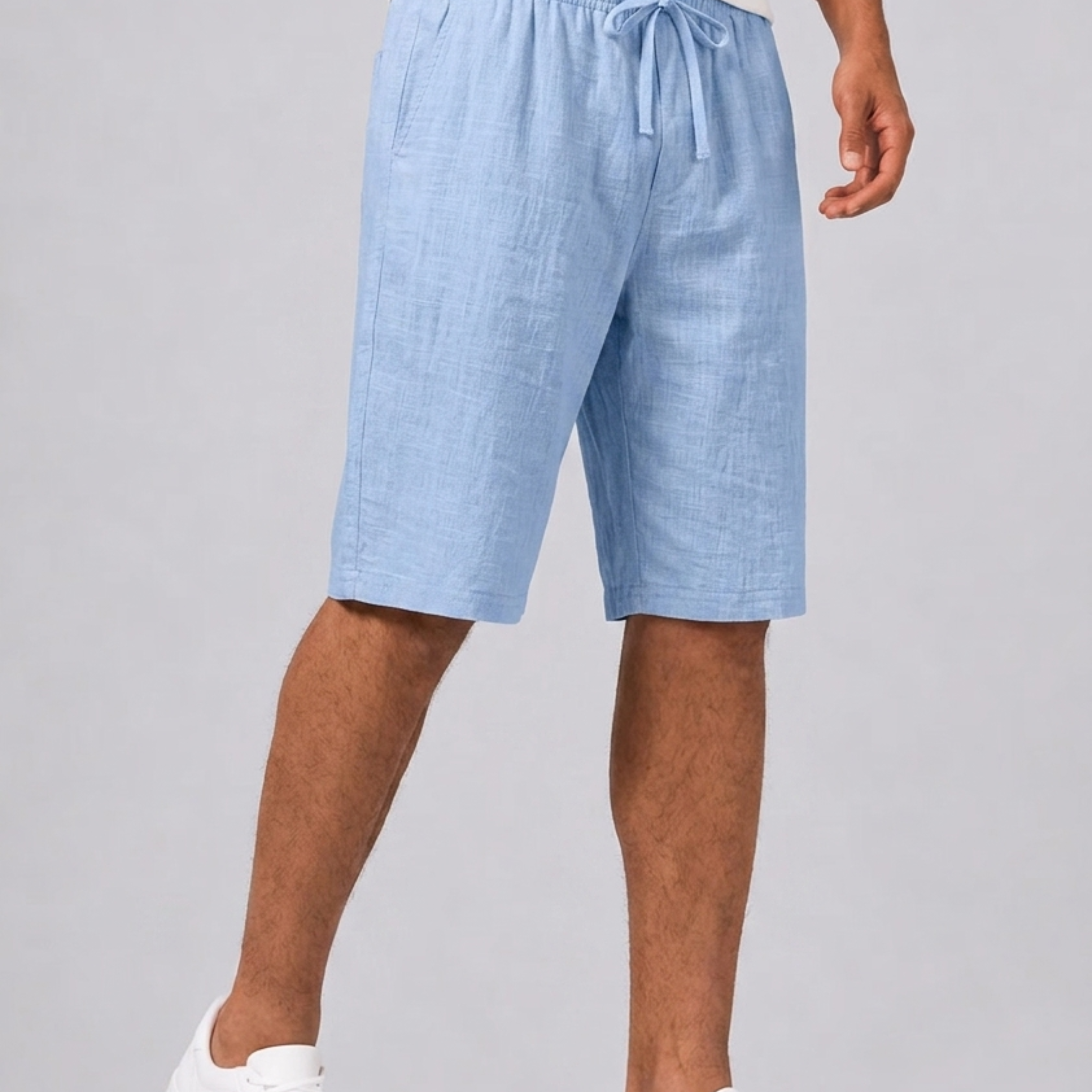 Harrington Oxford | Drawstring Beach Shorts For Men