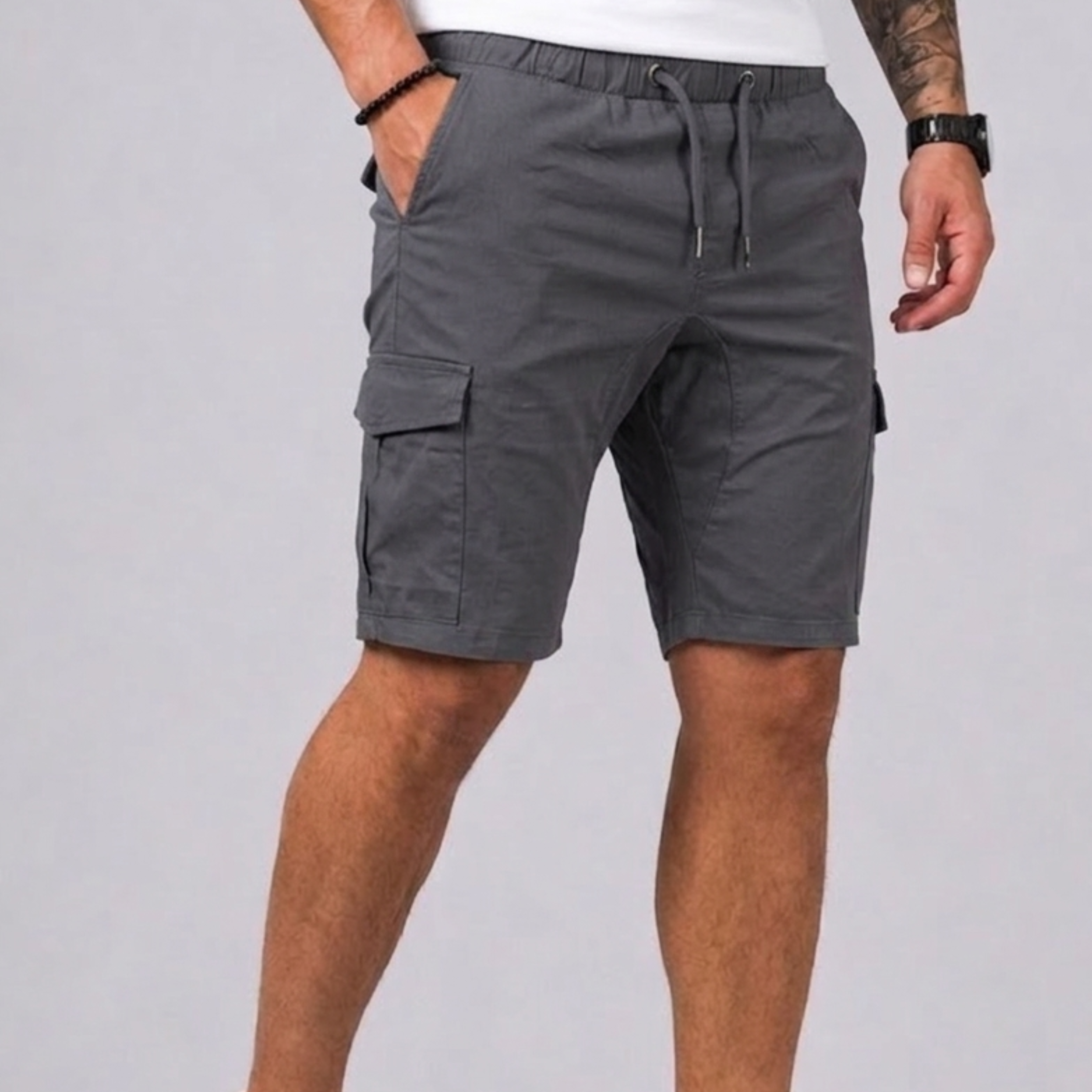 Harrington Oxford | Straight Cargo Shorts For Men