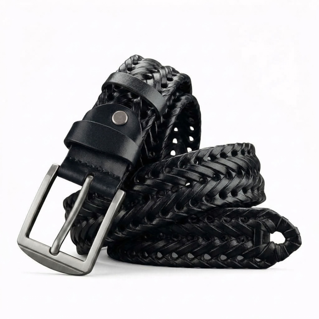 Braided Adjustable Belt For Men