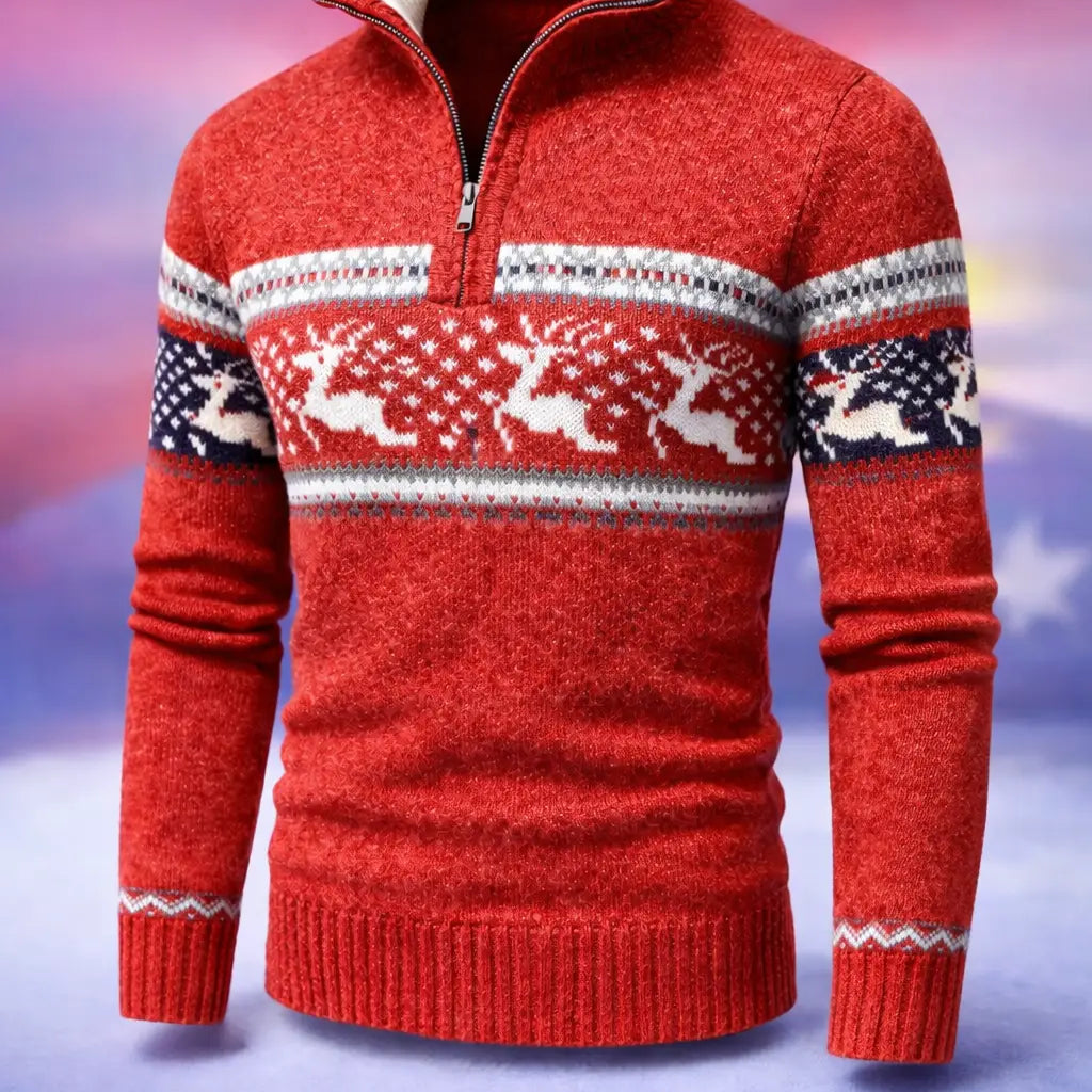 Harrington Oxford | Half-Zip Sweater Harrington Oxford