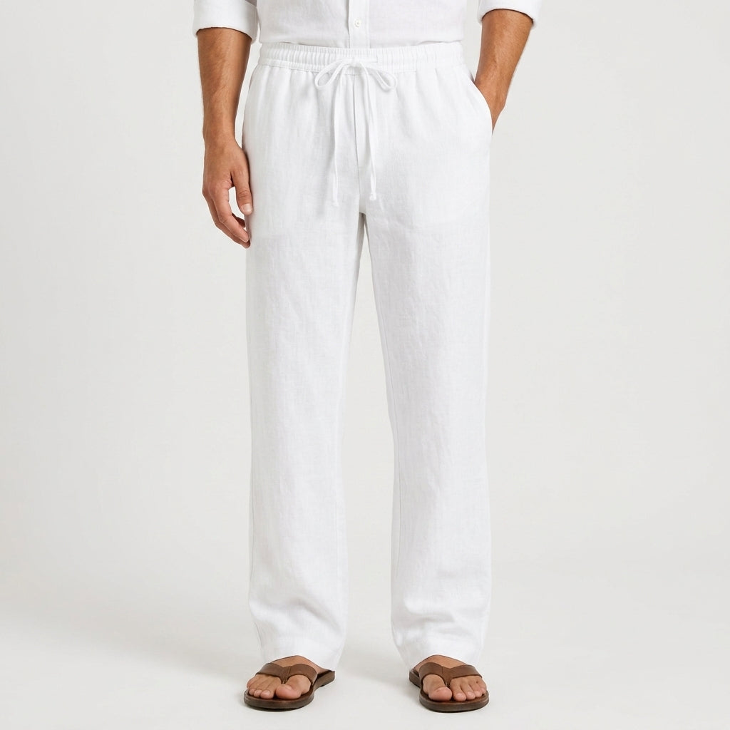 HARRINGTON OXFORD | LINEN TROUSERS FOR MEN