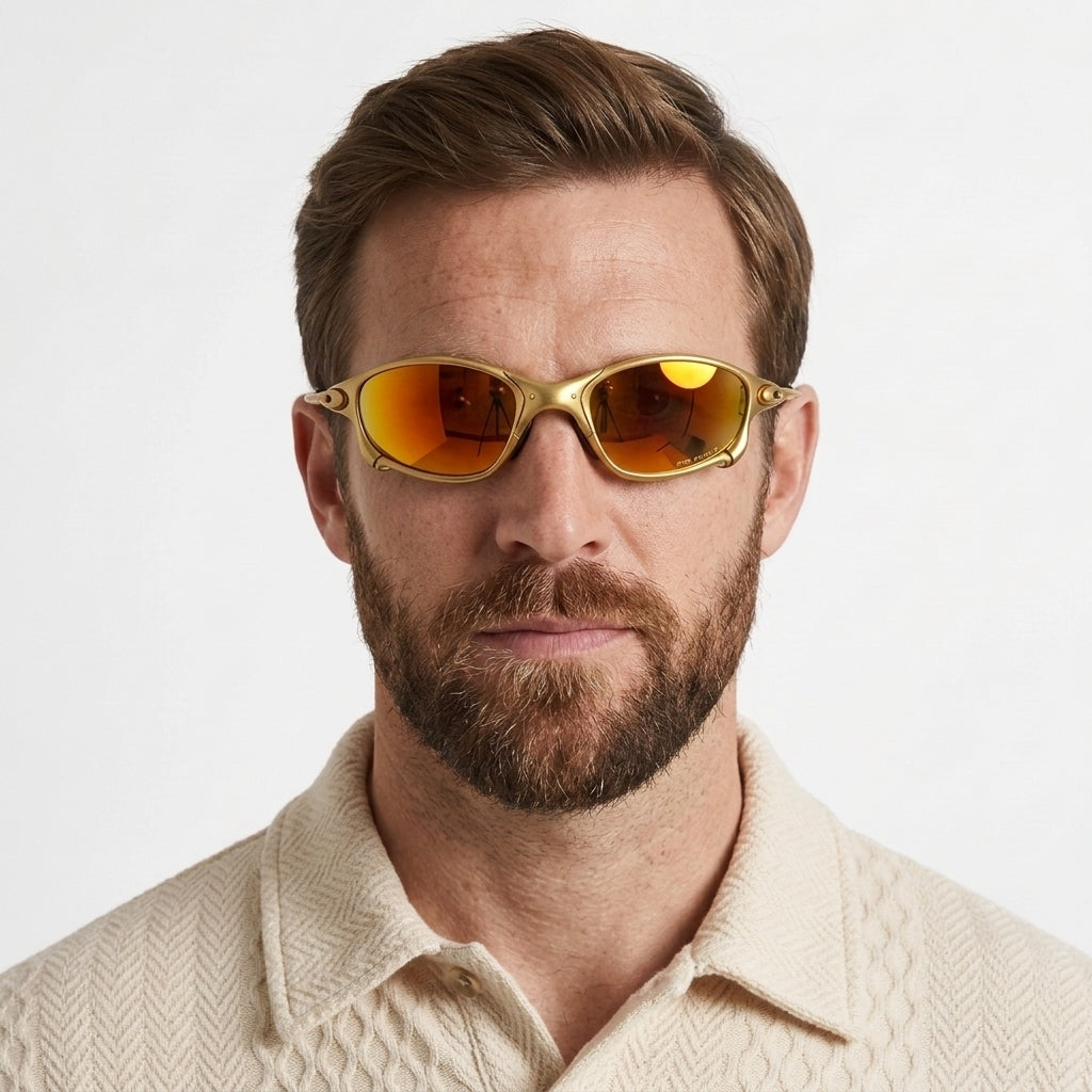 Polarised Sport Wrap Sunglasses For Men