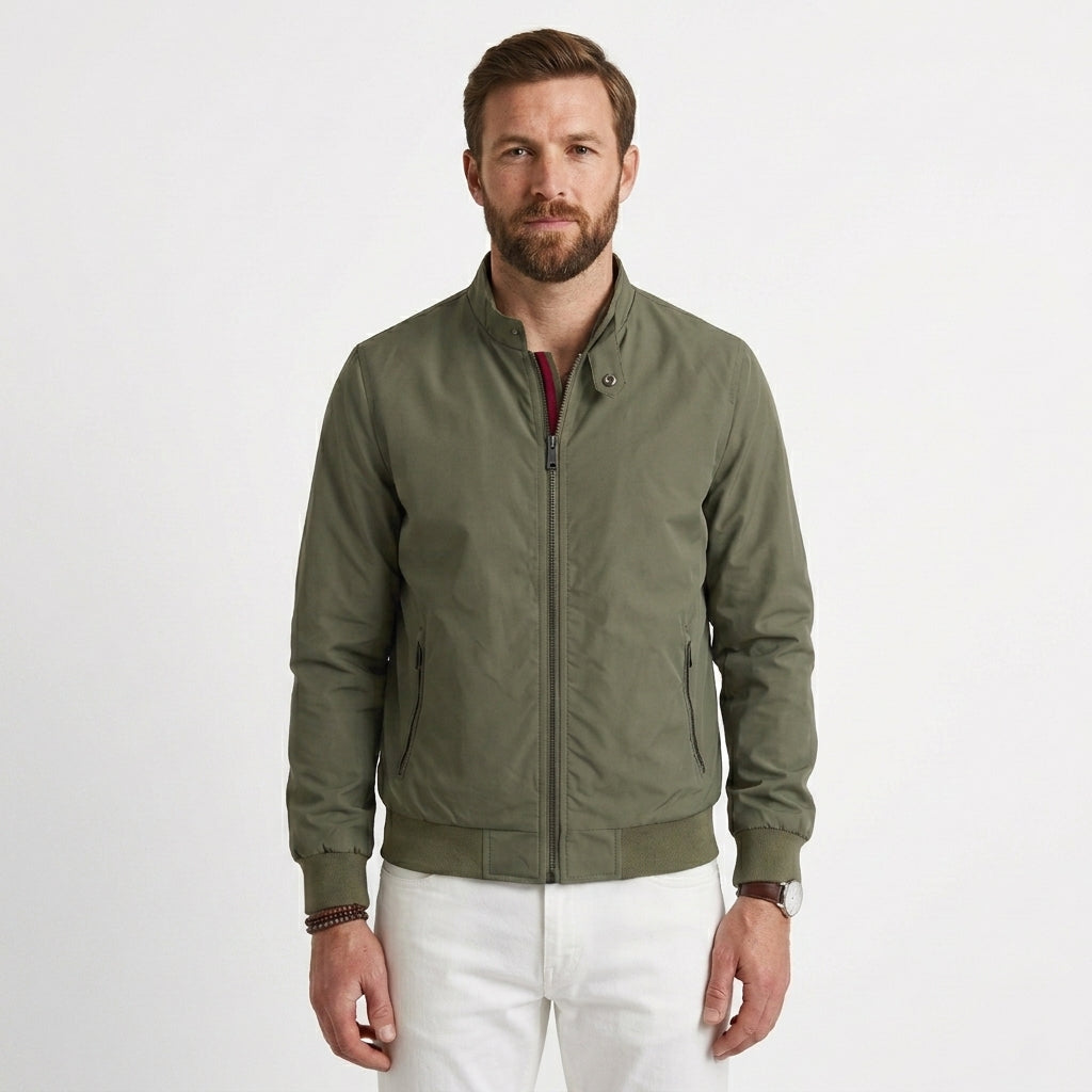 Lightweight Zip Summer Jacket For Men
