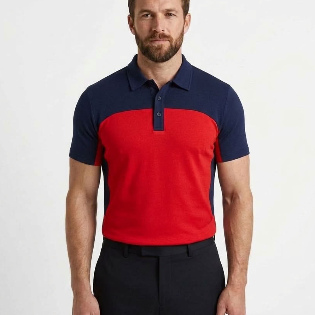 Slim Sports Polo Shirt For Men