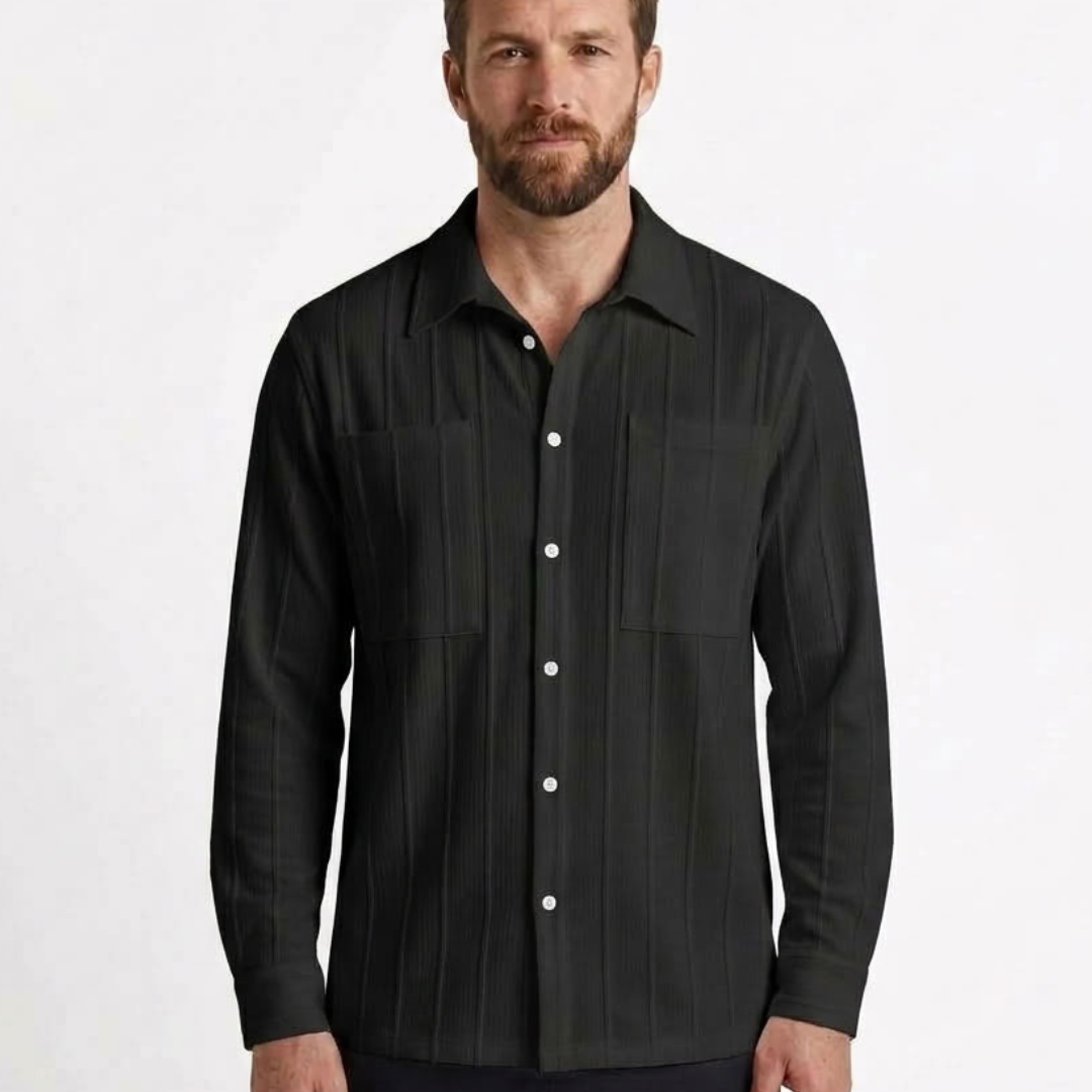 Refined Ribbed Shirt For Men