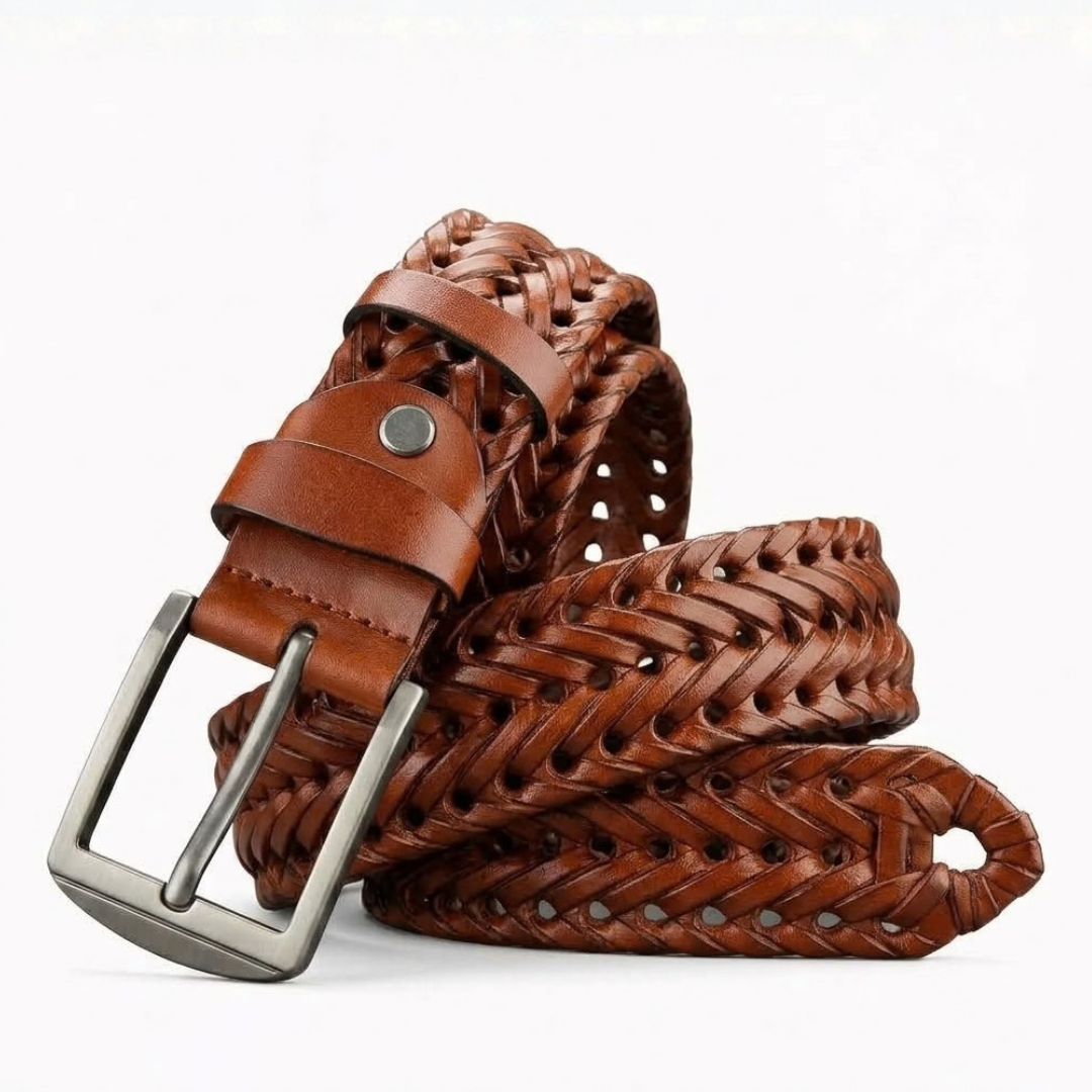 Braided Adjustable Belt For Men