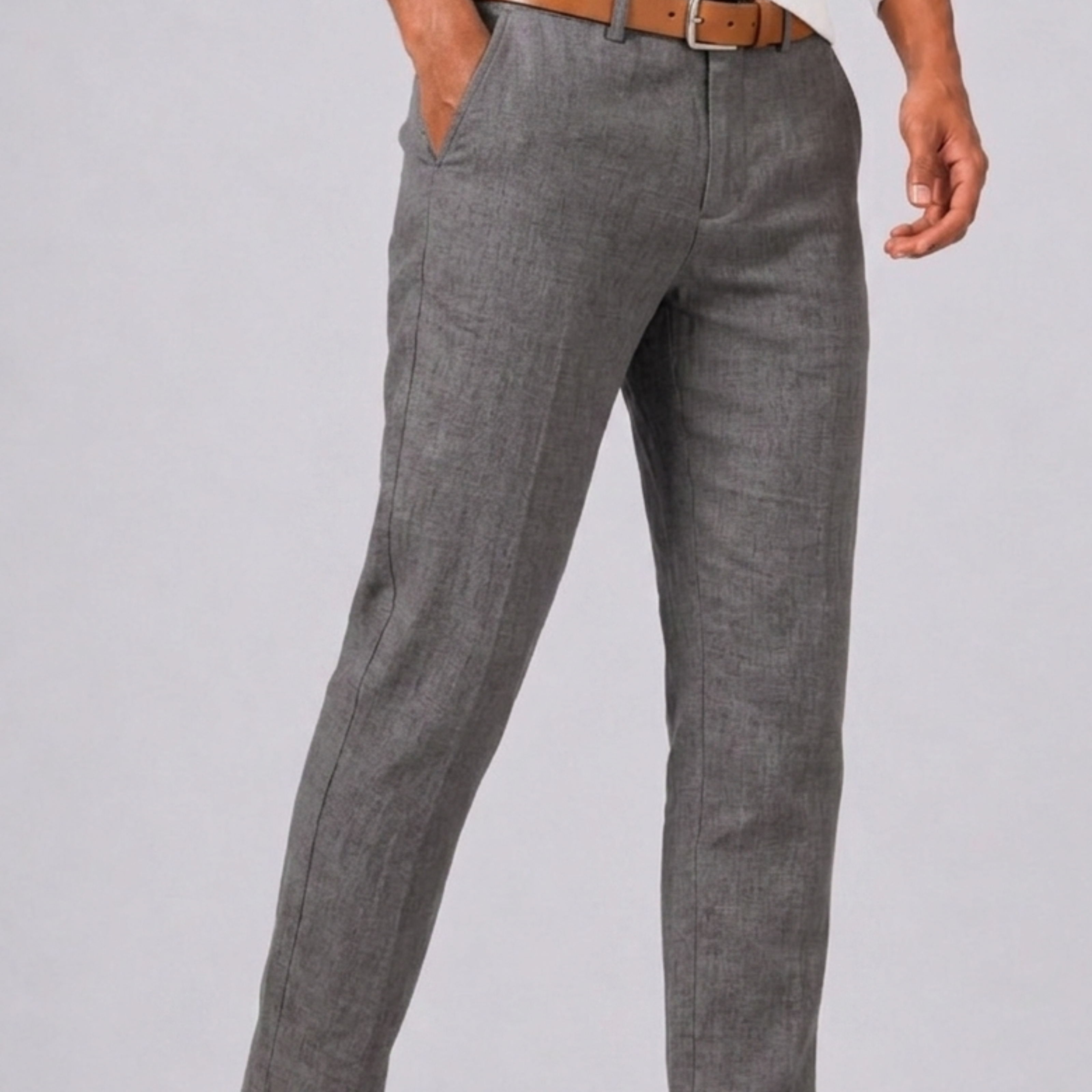 Harrington Oxford | Straight-Leg Trousers For Men
