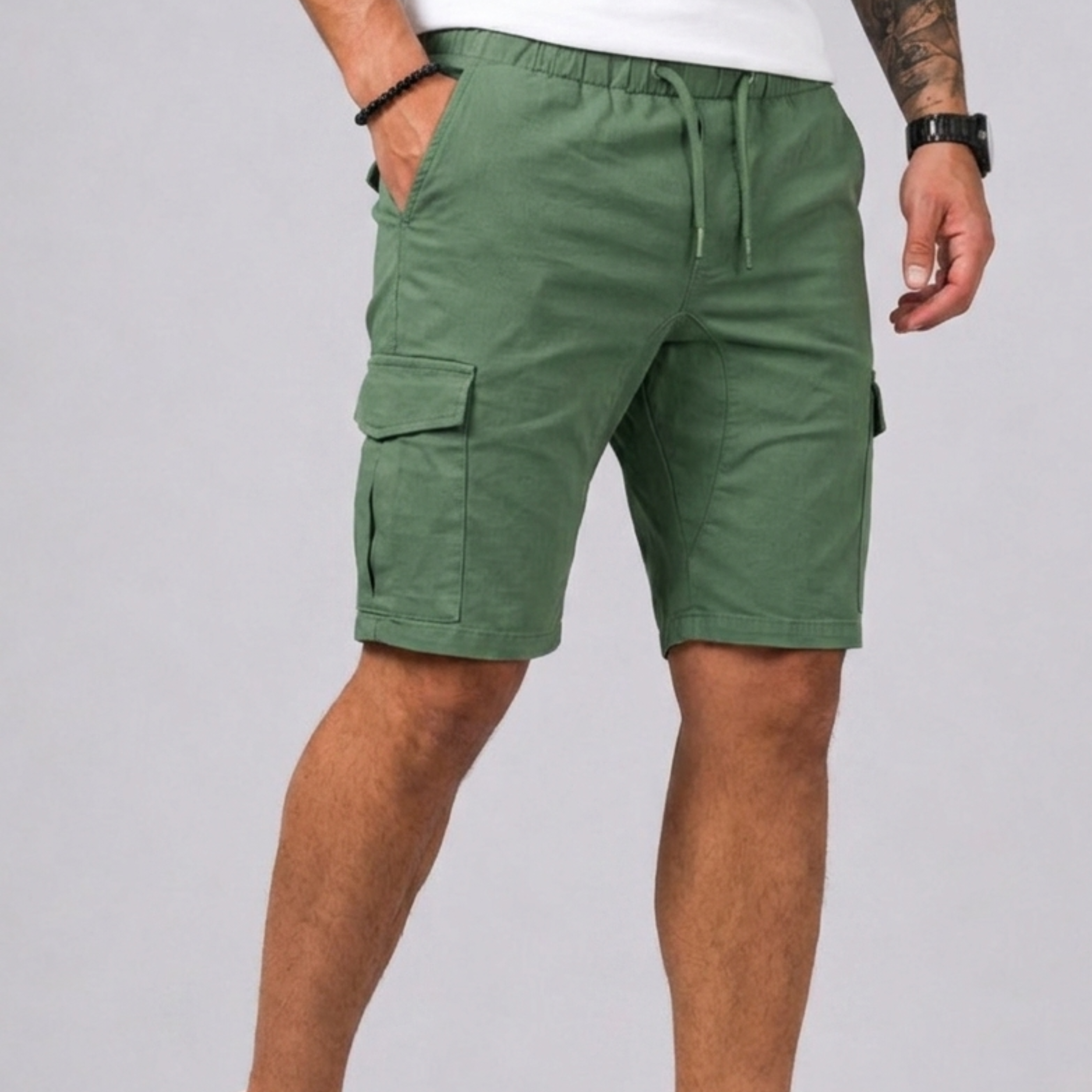 Harrington Oxford | Straight Cargo Shorts For Men