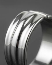 Amsterdam Pattern Band Ring For Men