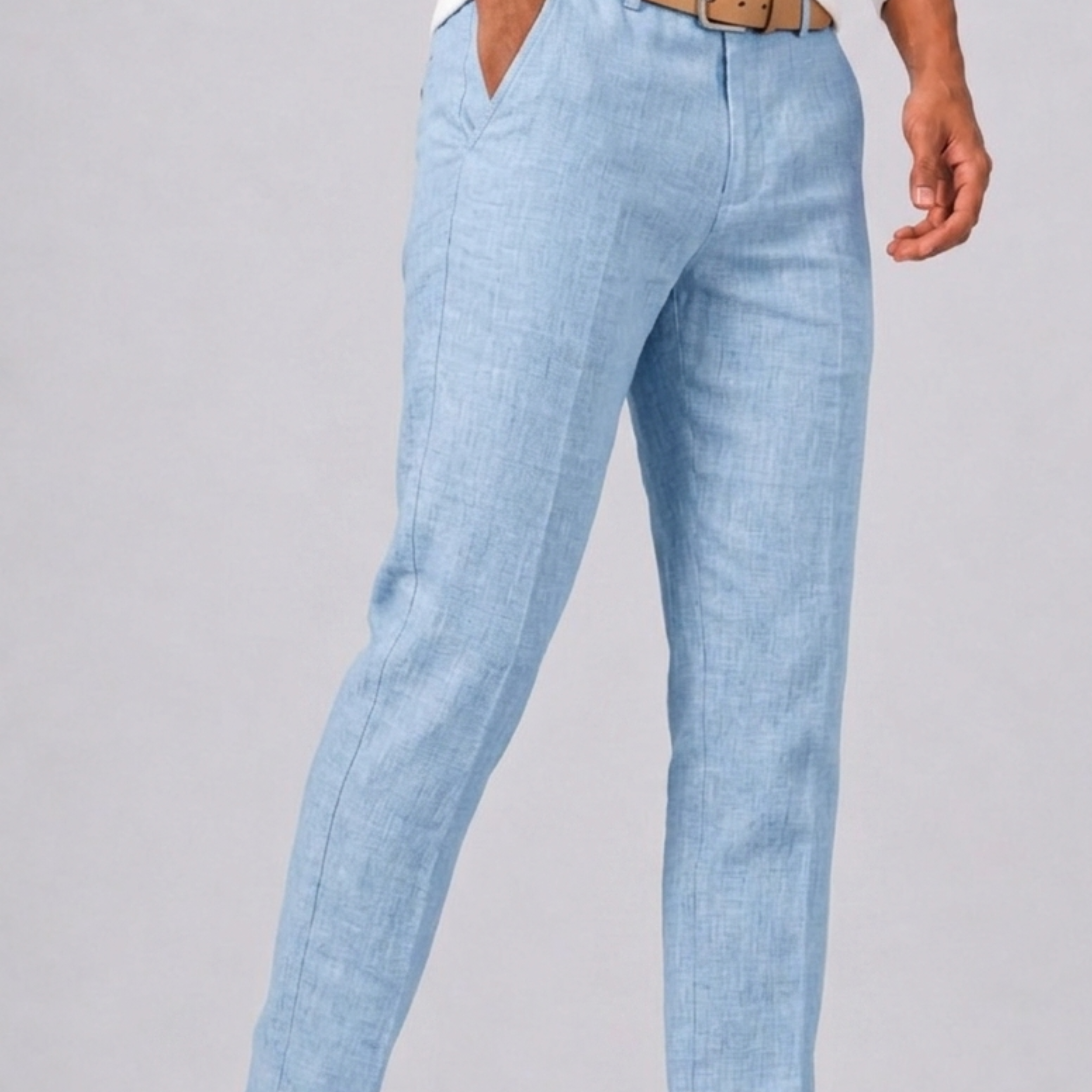 Harrington Oxford | Straight-Leg Trousers For Men
