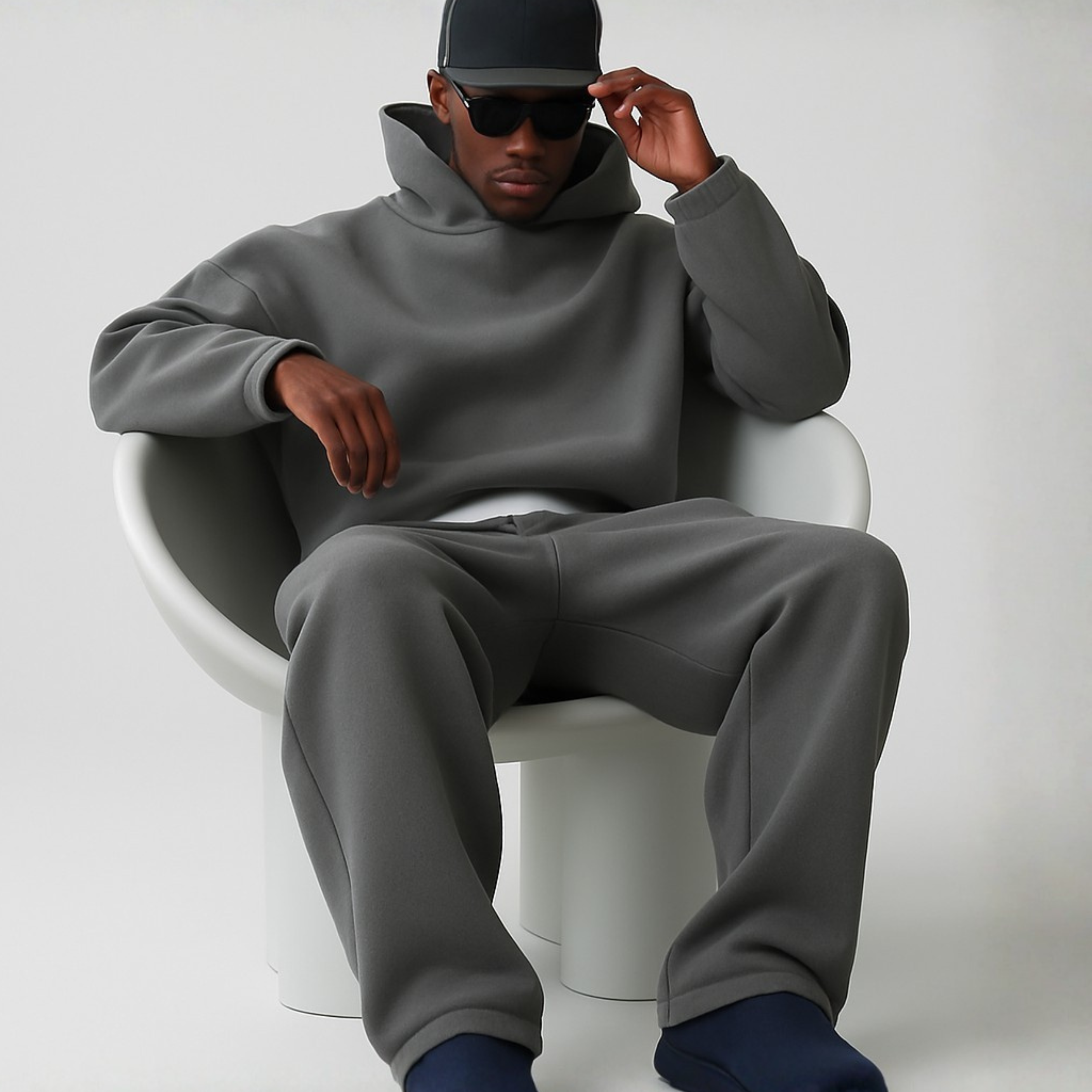 HARRINGTON OXFORD | OVERSIZED HOODIE JOGGER SET FOR MEN
