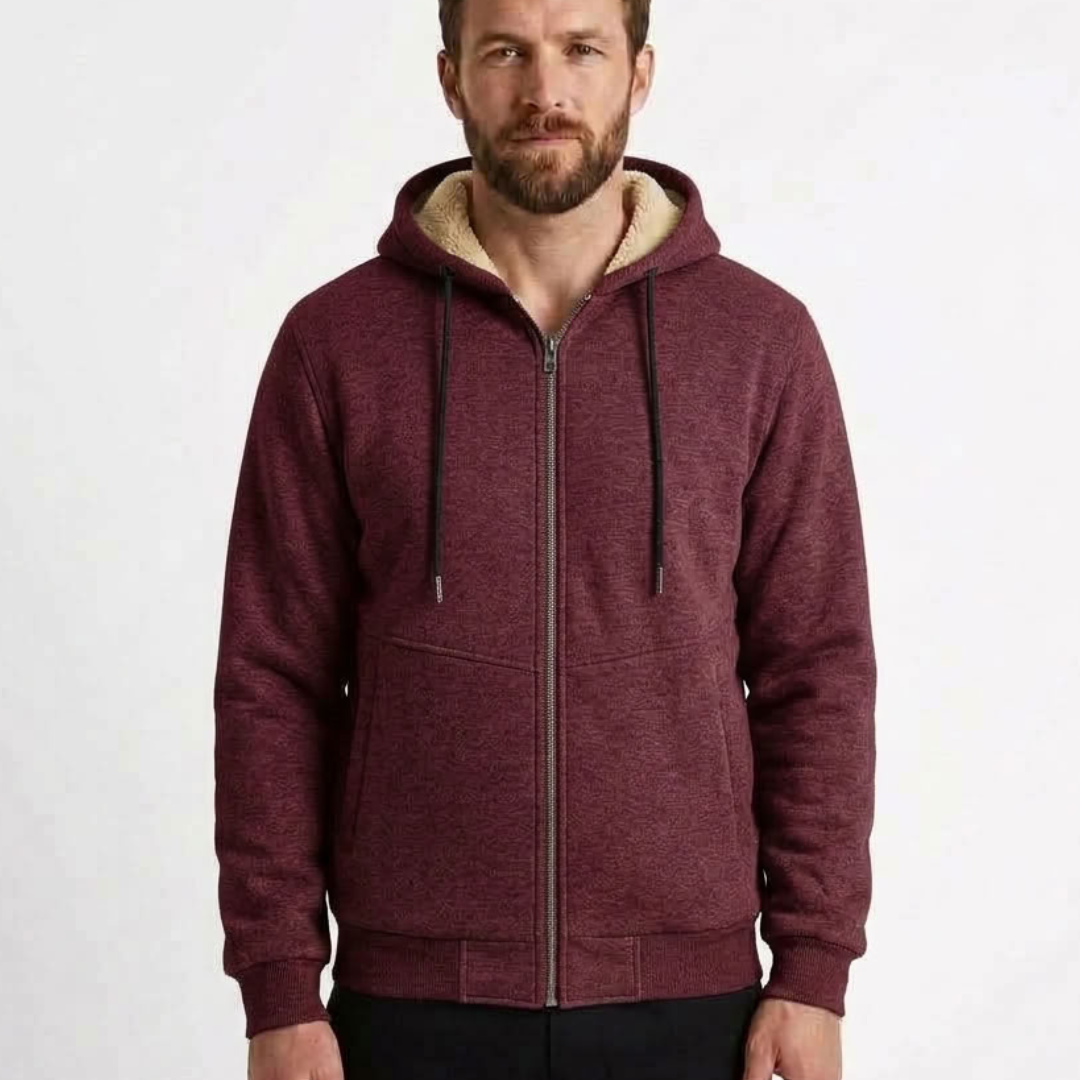 Warm Hooded Cardigan For Men