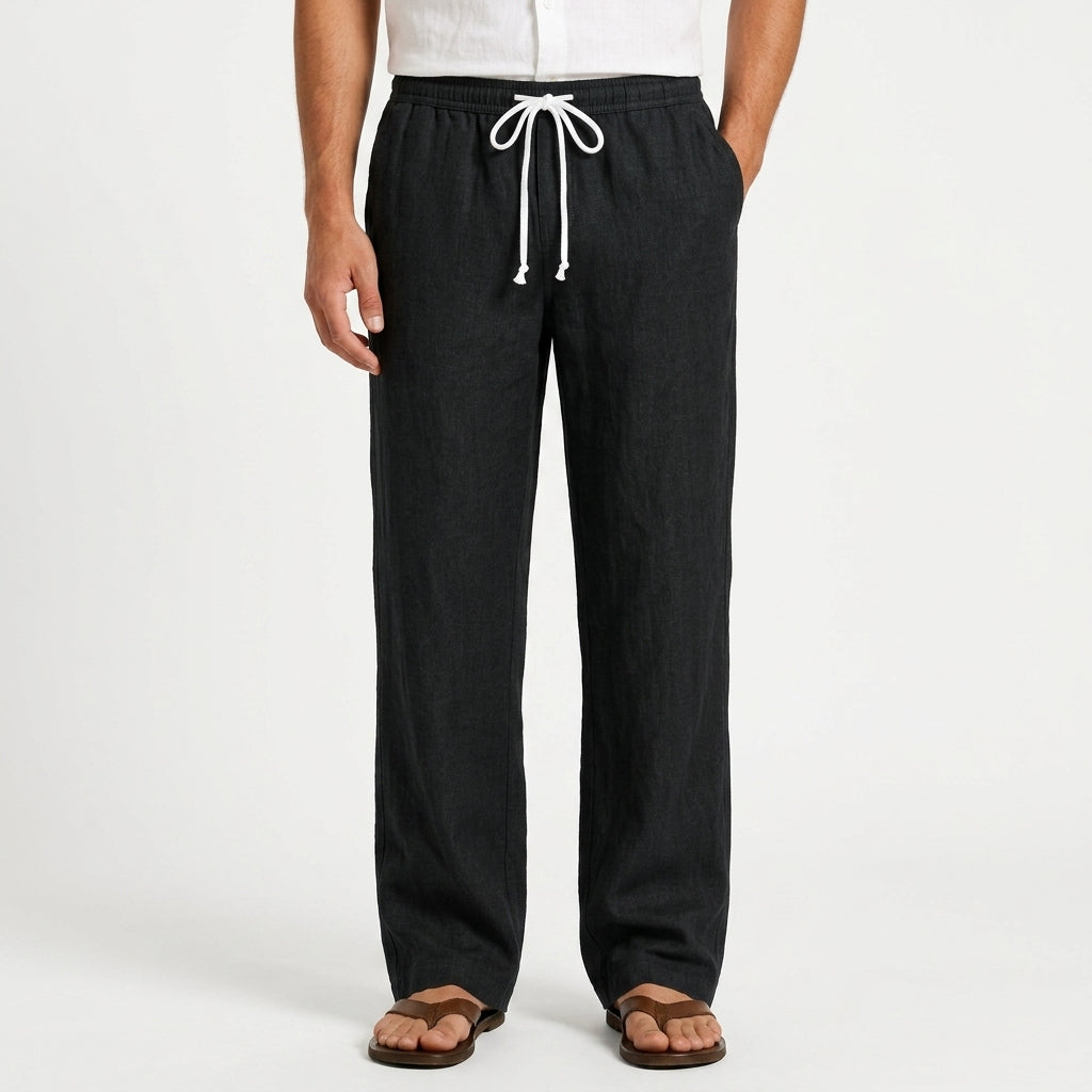 HARRINGTON OXFORD | LINEN TROUSERS FOR MEN