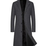 Harrington Oxford | Men’s Classic Long Overcoat Harrington Oxford