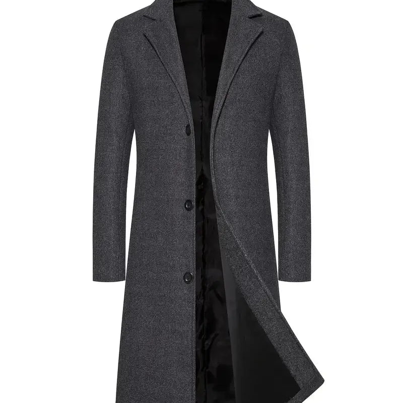Harrington Oxford | Men’s Classic Long Overcoat Harrington Oxford