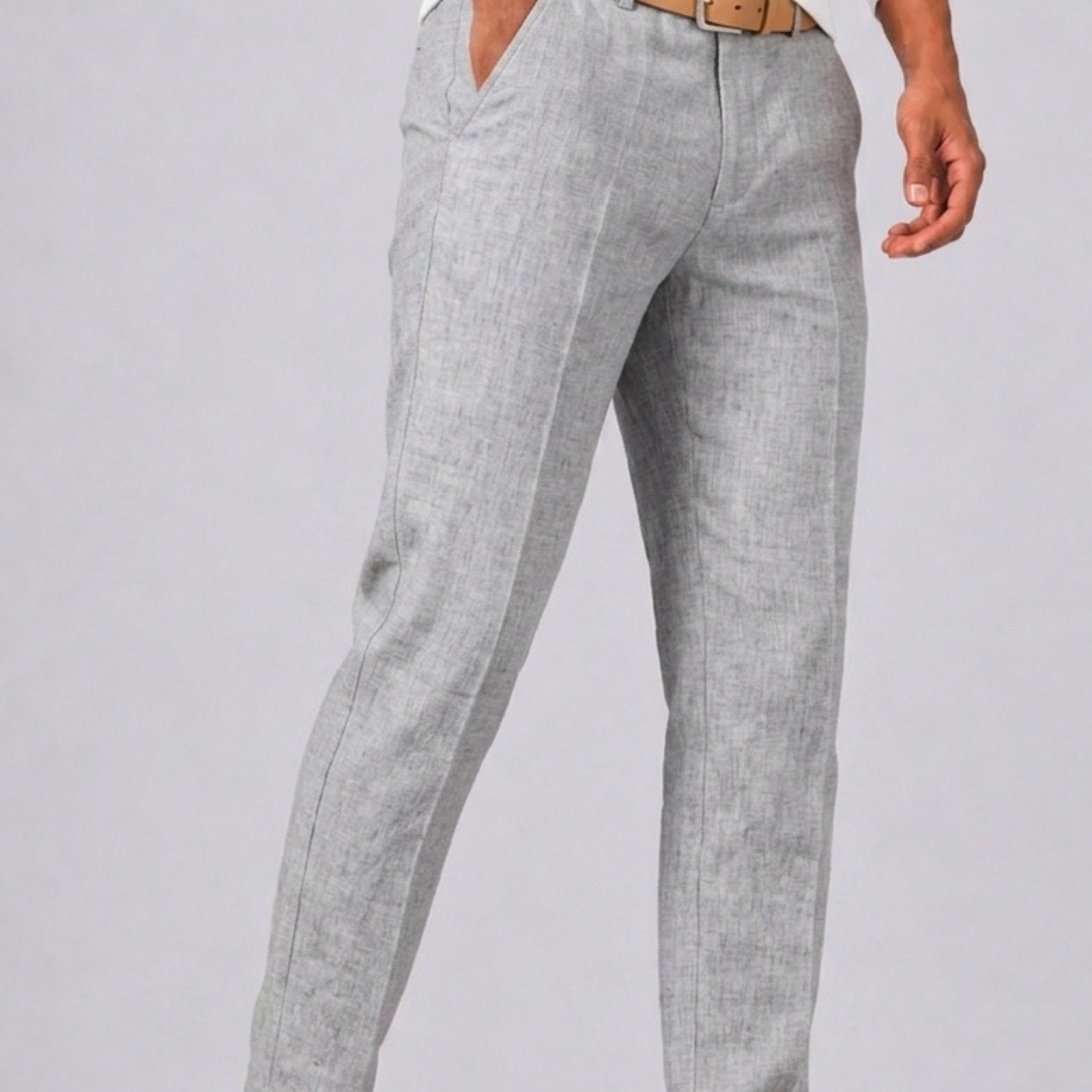 Harrington Oxford | Straight-Leg Trousers For Men