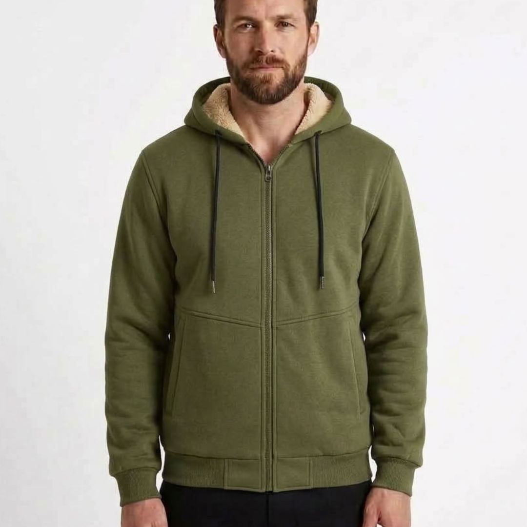 Warm Hooded Cardigan For Men
