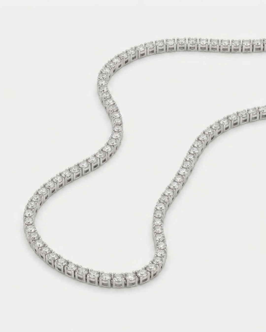 3mm Tennis Chain Necklace For Men
