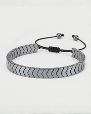 Braided Pattern Bracelet For Men