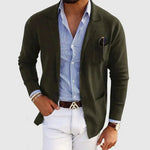 Harrington Oxford | Men’s Casual Knit Blazer Harrington Oxford