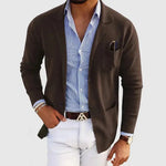 Harrington Oxford | Men’s Casual Knit Blazer Harrington Oxford