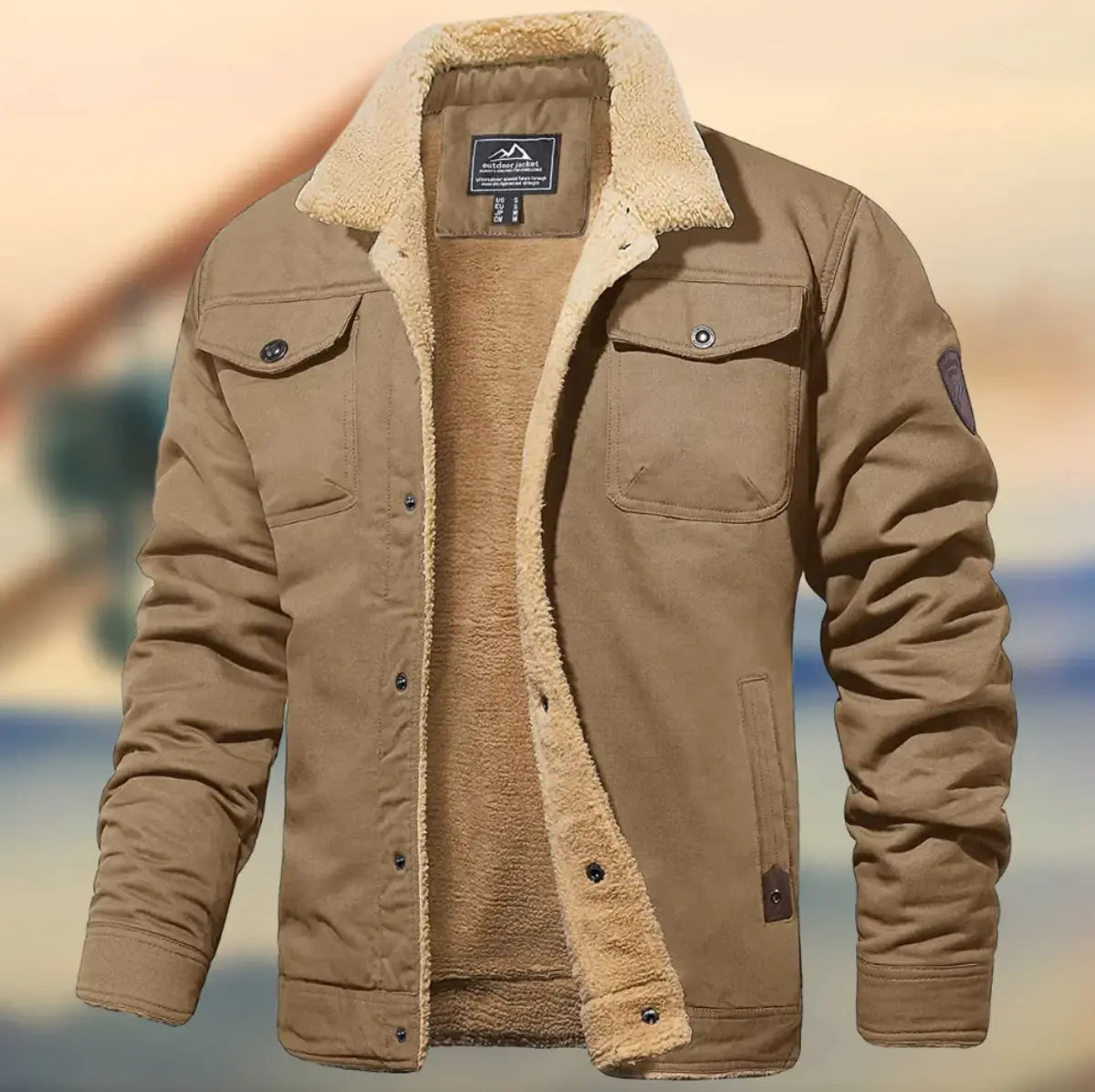 Harrington Oxford | Men’s Teddy-Lined Winter Jacket Harrington Oxford