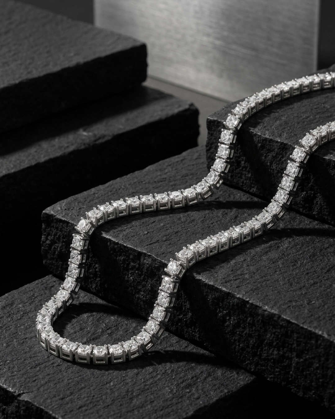 5mm Tennis Chain Necklace For Men