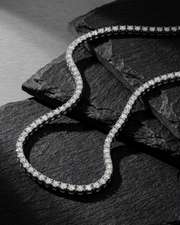 3mm Tennis Chain Necklace For Men