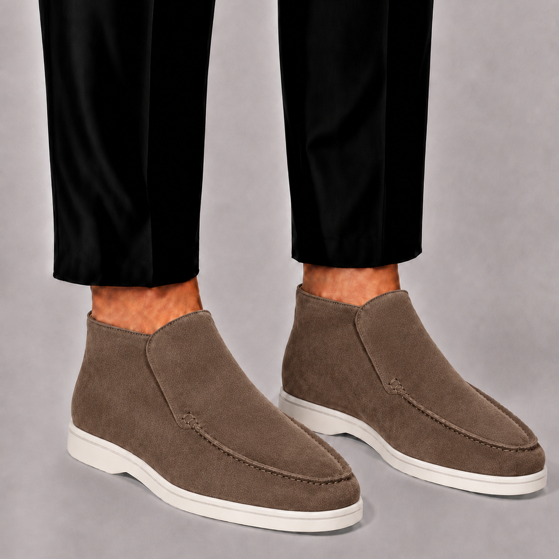 HARRINGTON OXFORD | MEN’S HIGH-TOP LEATHER LOAFERS FOR MEN
