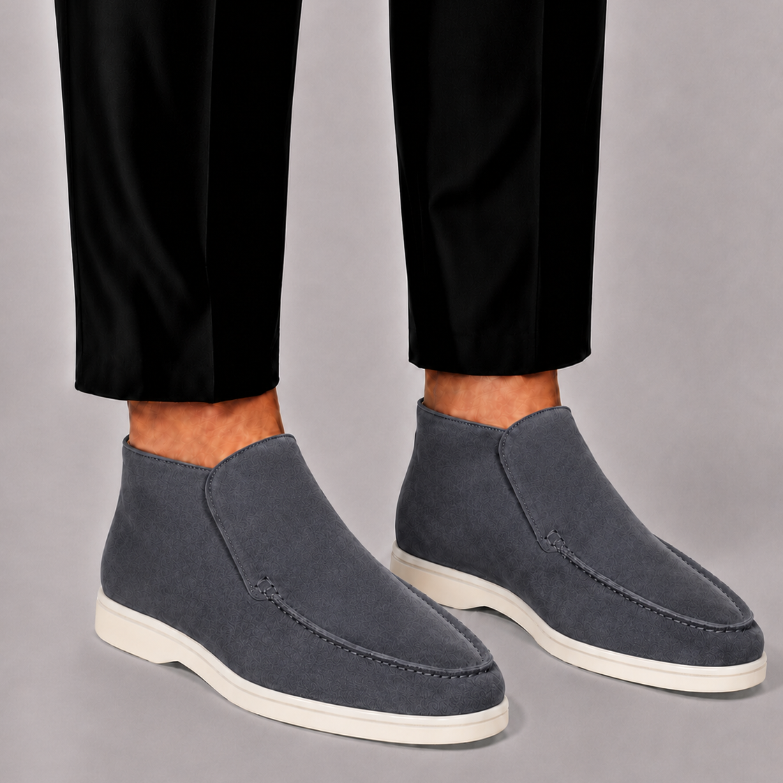 HARRINGTON OXFORD | MEN’S HIGH-TOP LEATHER LOAFERS FOR MEN