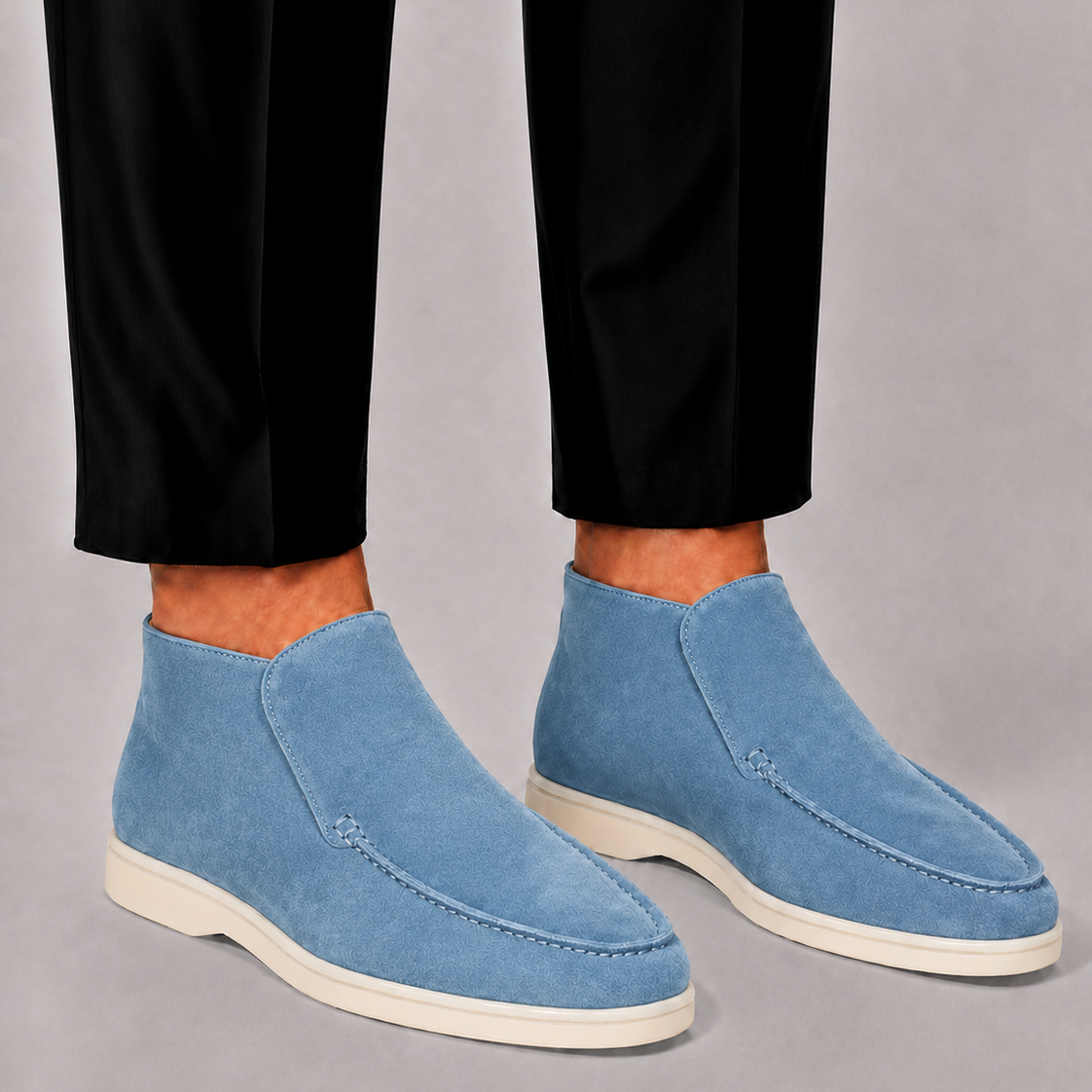 HARRINGTON OXFORD | MEN’S HIGH-TOP LEATHER LOAFERS FOR MEN