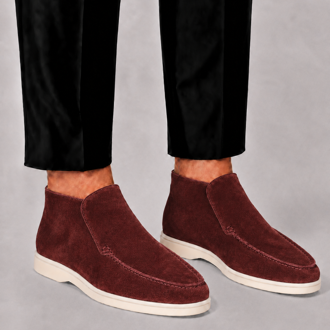 HARRINGTON OXFORD | MEN’S HIGH-TOP LEATHER LOAFERS FOR MEN